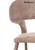 MaMaison IRIS Bárszék Bézs Kényelmes Chenille Szövettel