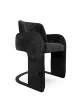 MaMaison BORA Modern Szövetborítású Szék Fekete