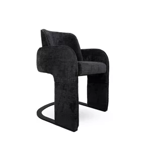 MaMaison BORA Modern Szövetborítású Szék Fekete