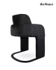 MaMaison BORA Modern Szövetborítású Szék Fekete