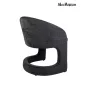 MaMaison Shelly Modern Kárpitozott Fotel Fekete