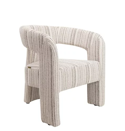 MaMaison Maximo Fotelszék Fonott Szövet Bézs Soft Modern