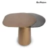 MaMaison Orfeo Dohányzóasztal Arany / Fekete Kétlapos Design