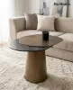 MaMaison Orfeo Dohányzóasztal Arany / Fekete Kétlapos Design