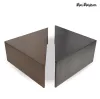 MaMaison Kabuki Dohányzóasztal Szett Fém Arany / Fekete Geometrikus