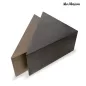   MaMaison Kabuki Dohányzóasztal Szett Fém Arany / Fekete Geometrikus