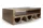 MaMaison Vector 130 Dohányzóasztal Fém Brushed Arany Geometrikus Design