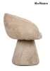MaMaison Pedra Forgó Fotel Bézs Davis Szövettel