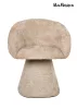 MaMaison Pedra Forgó Fotel Bézs Davis Szövettel