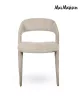 MaMaison KOS Étkezőszék Készlet Szenilszövet Bézs Elegáns Design (6 db)