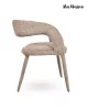 MaMaison IRIS Elegáns Kárpitozott Szék Bézs Szövettel