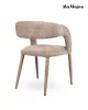MaMaison IRIS Elegáns Kárpitozott Szék Bézs Szövettel