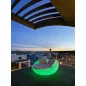 New Garden Formentera Solar LED Kerti Kanapé Fehér