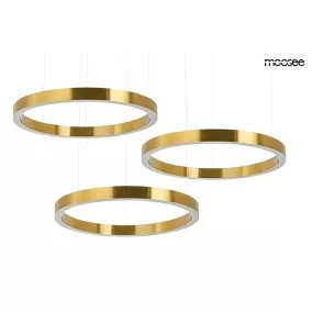 Moosee Ring 80 függesztett lámpa arany hármas kaskád
