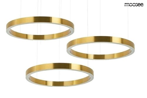 Moosee Ring 80 függesztett lámpa arany hármas kaskád