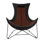 King Home Otilia Stand Velvet Fotel Fekete