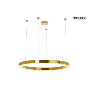 Moosee Ring Luxury 110 LED Függőlámpa Krómarany