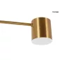 Moosee Piazetta Arany LED Függőlámpa Modern Acél