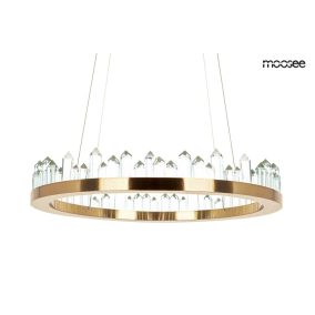 MOOSEE Nenufar Kristály Függőlámpa Arany LED