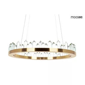 MOOSEE Nenufar Kristály Függőlámpa Arany LED