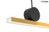 Moosee WAND 80 LED Függőlámpa Arany Alumínium