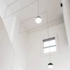 Moosee Bowl Duo Fali Lámpa Üveg Fekete Geometrikus