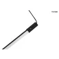 Moosee Ombre 60 LED Függőlámpa Acél Fekete Minimalista