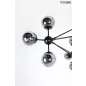   Moosee Astrifero 15 Függőlámpa Fekete Geometrikus Üveggömbökkel