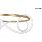 Moosee Serpiente 60 Arany-Fehér LED Függőlámpa
