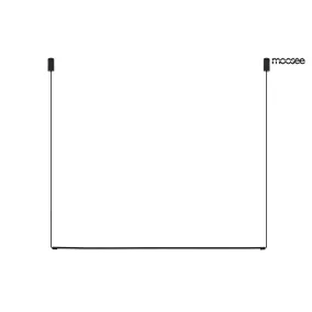   Moosee Ombre Level 100 LED Függőlámpa Acél Fekete Minimalista