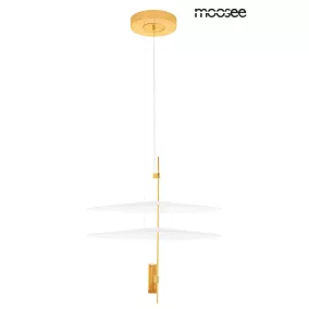 Moosee Parrot 68 LED Függőlámpa Arany-Fehér Dekoratív