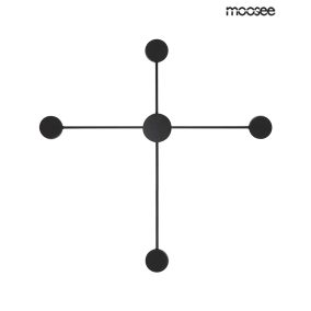 MOOSEE Shadow 4 Close Fekete Fali LED Lámpa