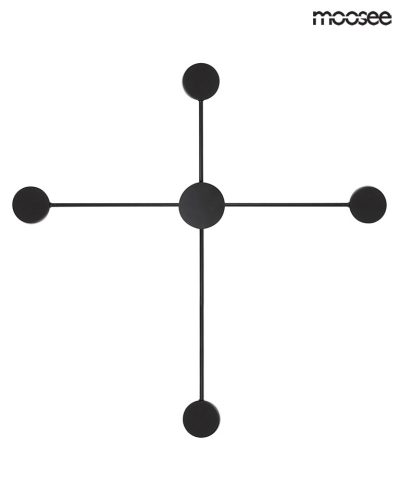 MOOSEE Shadow 4 Close Fekete Fali LED Lámpa