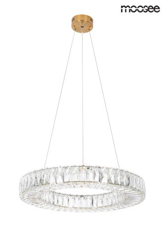 Moosee Allisia 60 Kristály Függőlámpa Arany LED