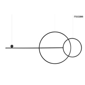 MOOSEE RAGE Modern LED Függőlámpa Fekete