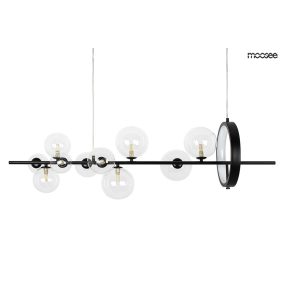   MOOSEE Alure Line 120 Függőlámpa Fém Fekete LED Gyűrűvel