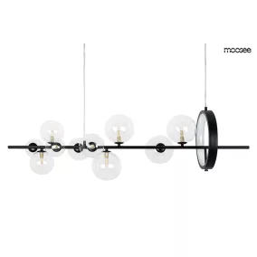   MOOSEE Alure Line 120 Függőlámpa Fém Fekete LED Gyűrűvel