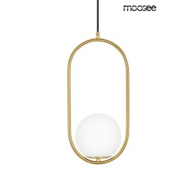 MOOSEE Aurelia 40 Arany Függőlámpa Tejüveg Gömbbel