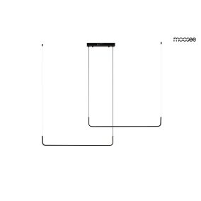 MOOSEE Shape Duo 120 Alumínium Függőlámpa Fekete LED