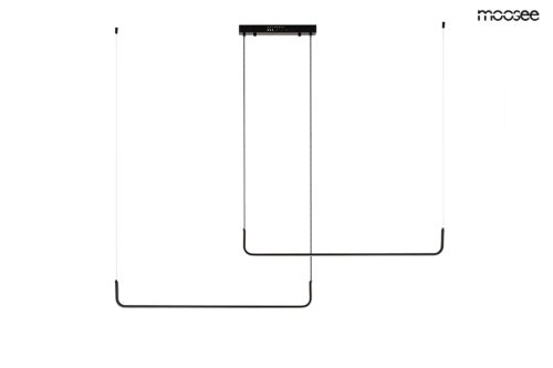 MOOSEE Shape Duo 120 Alumínium Függőlámpa Fekete LED