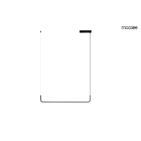 Moosee Shape 90 Minimál Alumínium Függőlámpa Fekete LED