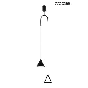   Moosee Acustica Geometrikus LED Függőlámpa Fém-Alumínium Fekete
