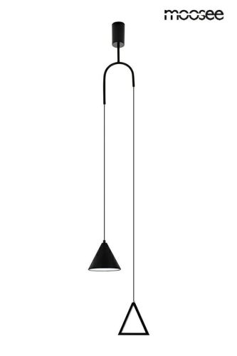 MOOSEE függőlámpa ACUSTICA fekete