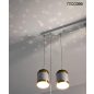 Moosee Stars LED Függőlámpa Fehér Arany Csillagmintás