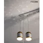 Moosee Stars LED Függőlámpa Fehér Arany Csillagmintás