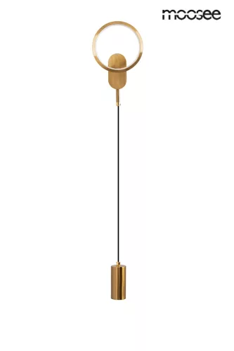 Moosee Como Arany Fali LED Lámpa Dupla Fényforrással