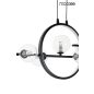 MOOSEE Alure Line Twin 90 Függesztett LED Lámpa Fekete