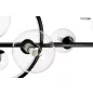 Moosee Alure Line Twin 120 Függőlámpa Fém Fekete LED