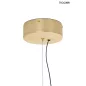 MOOSEE ECHO 140 Arany Üvegbúrás LED Függőlámpa