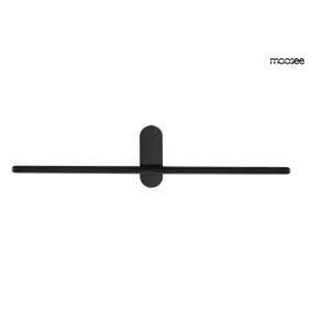 Moosee Tobia LED Fali Lámpa Fekete 360° Forgatható